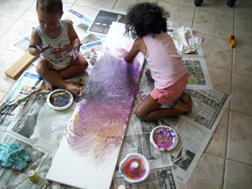 Pintando con los Dedos MSQ