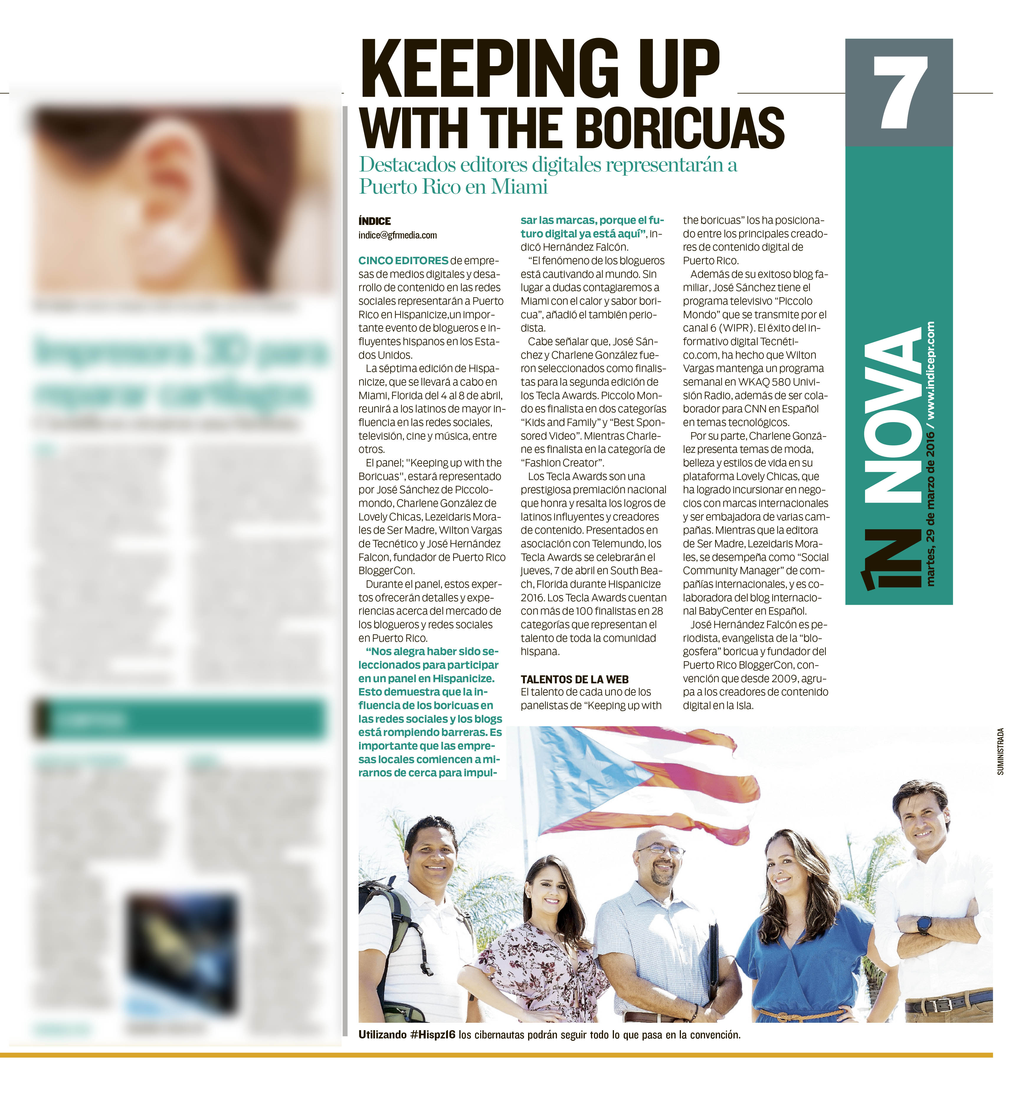 INDICE Boricuas