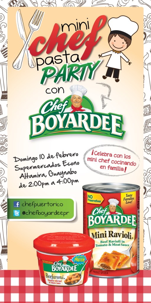 Pasta Party Chef Boyardee