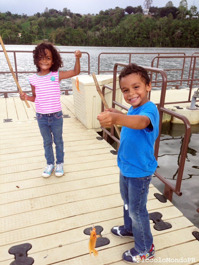 Pescando con Niños