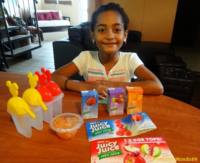 Paletas de Frutas con Juicy Juice