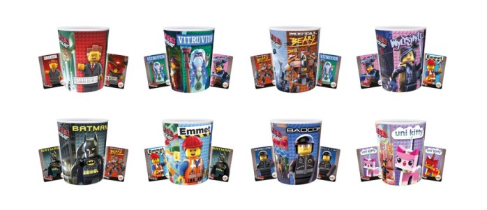 HAPPY MEAL McDONALDS THE LEGO MOVIE