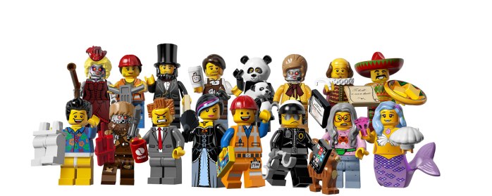 THE LEGO MOVIE MINI FIGURES