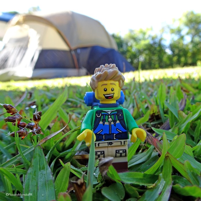 LEGO travel camping