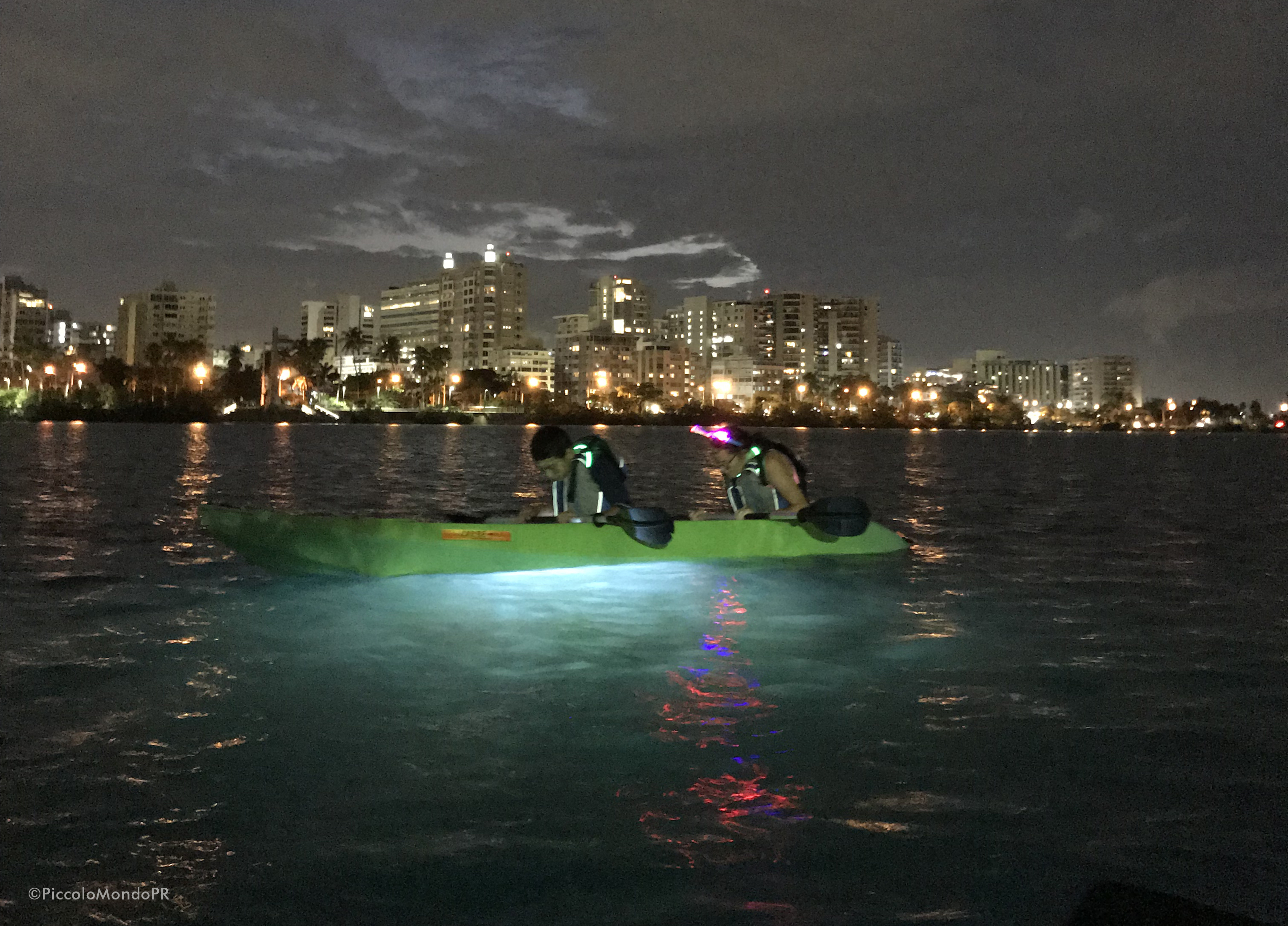 Night Kayak Condado PR PMPR